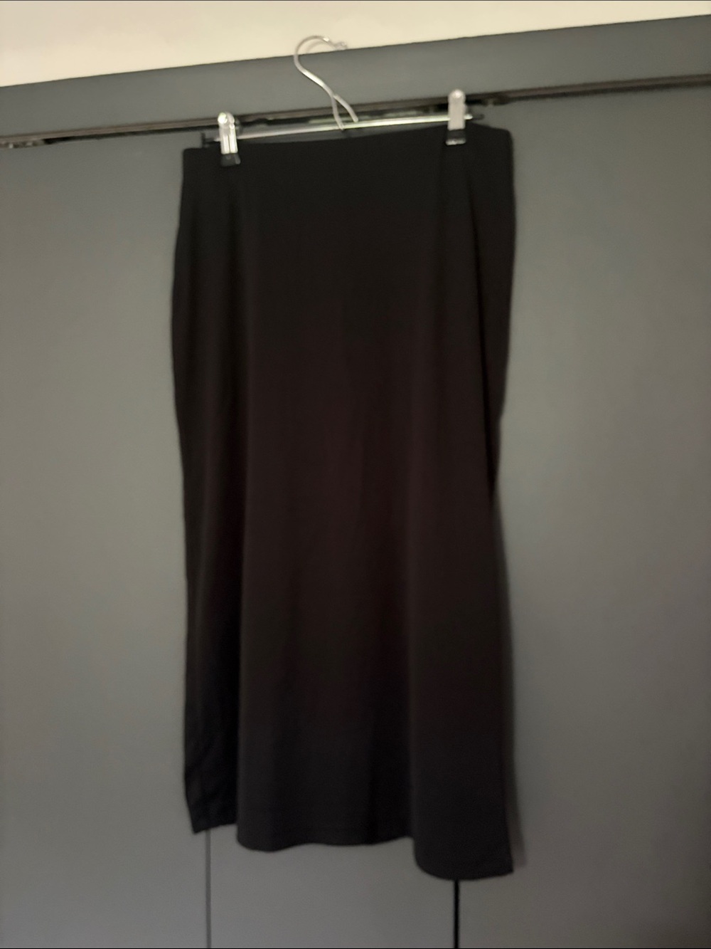 CAbi Black Midi Skirt, Women’s Medium